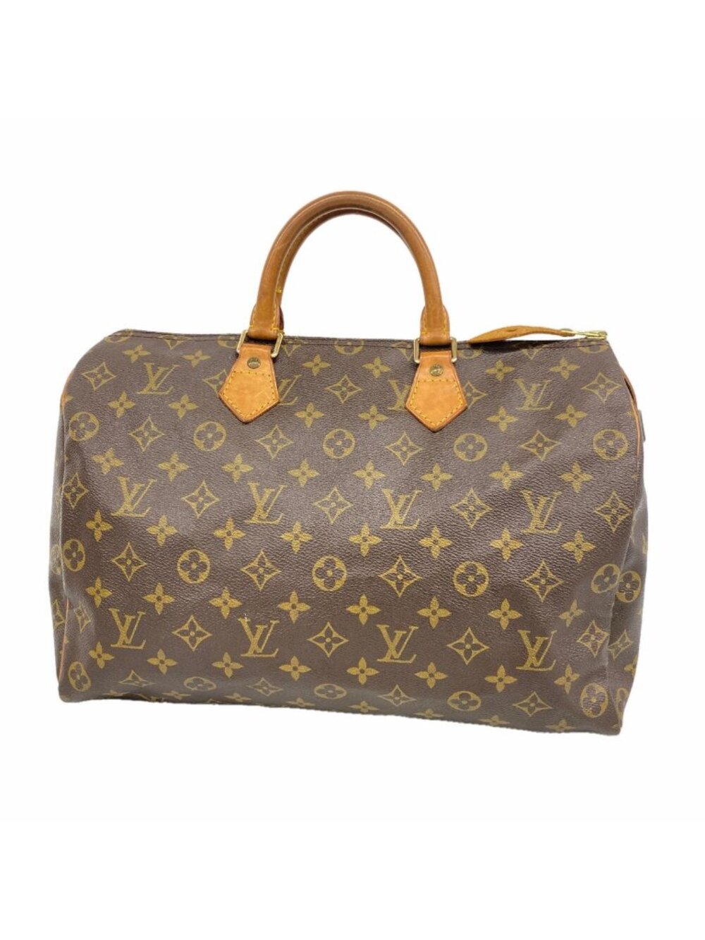 Louis Vuitton Handbag Monogram Speedy 35 Brown